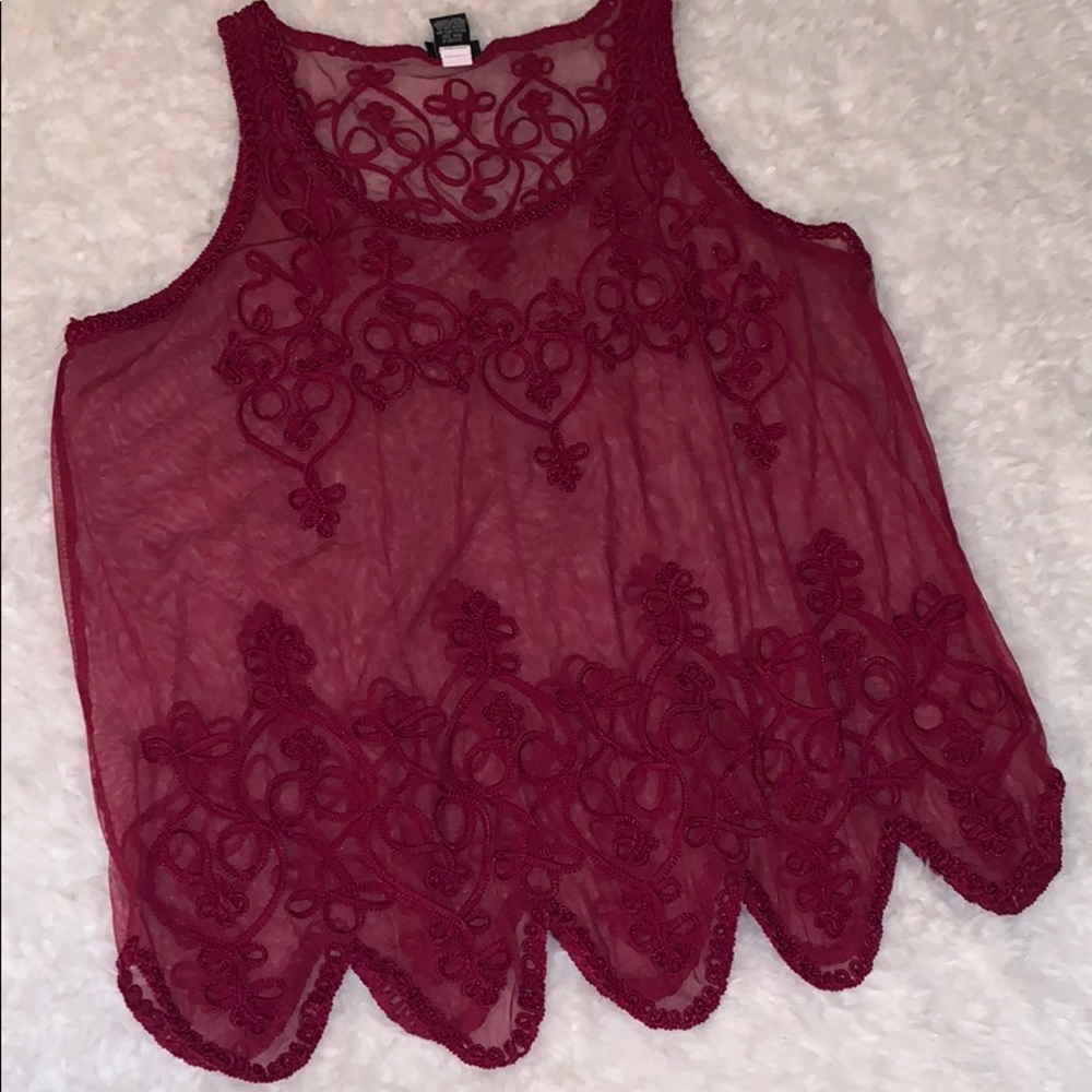 Torrid | Women’s Maroon Tank | Size 1